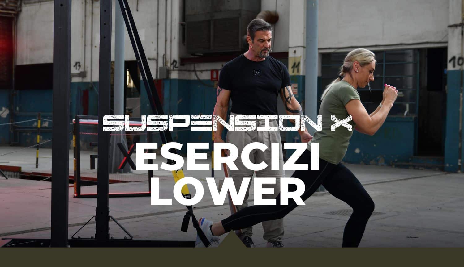 Esercizi per il Lower Body al Suspension Training by Luigi Colbax