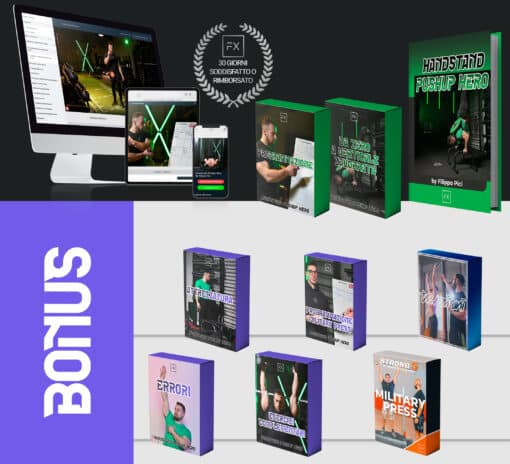 Manuale Handstand Pushup Hero + Bonus by Filippo Pici