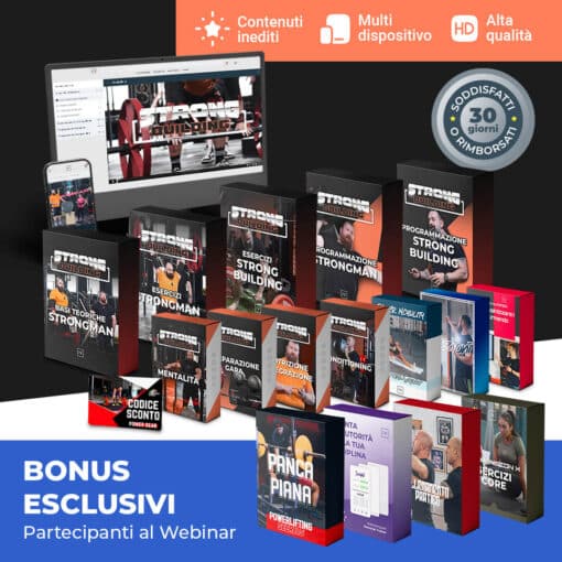 Manuale Strongbuilding by Andrea Invernizzi e Alessandro Castelli - Speciale Webinar