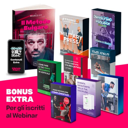 Libro Metodo Bulgaro by Marco PT Offerta Speciale Webinar