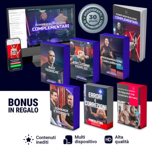 Manuale Power Bodybuilding Complementari by Angelo D'alessandro & Ado Gruzza - Offerta Lancio