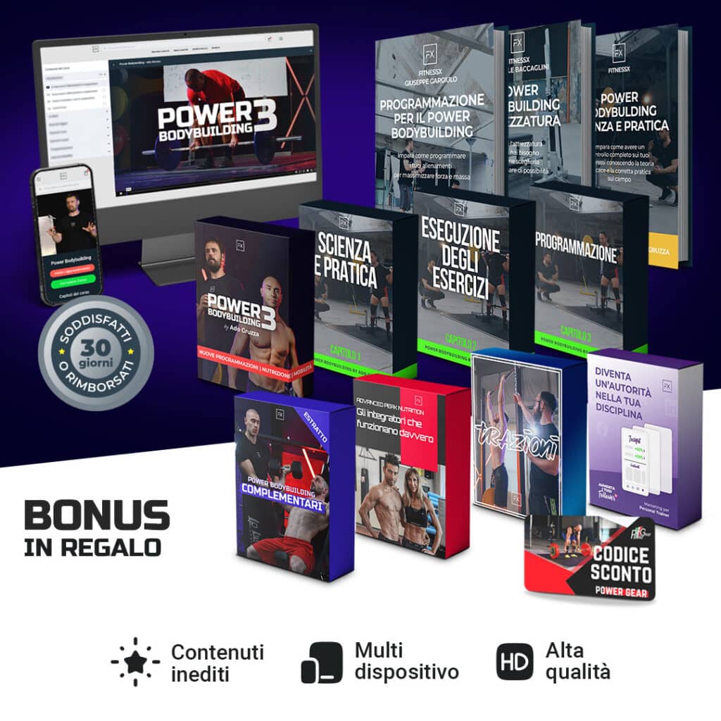 offerta speciale power bodybuilding 3 ado gruzza