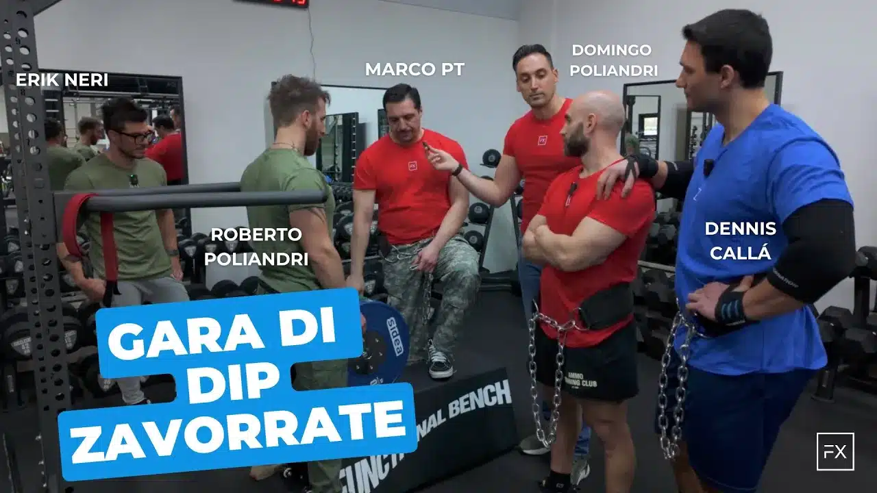 Gara di Dip Zavorrate tra Domingo Poliandri, Marco PT, Dennis Callá, Erik Neri e Roberto Poliandri