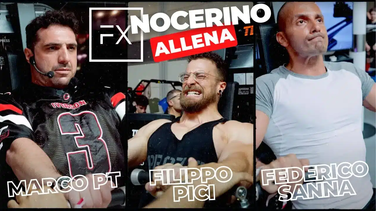 Piero Nocerino allena Marco PT, Filippo Pici e Federico Sanna