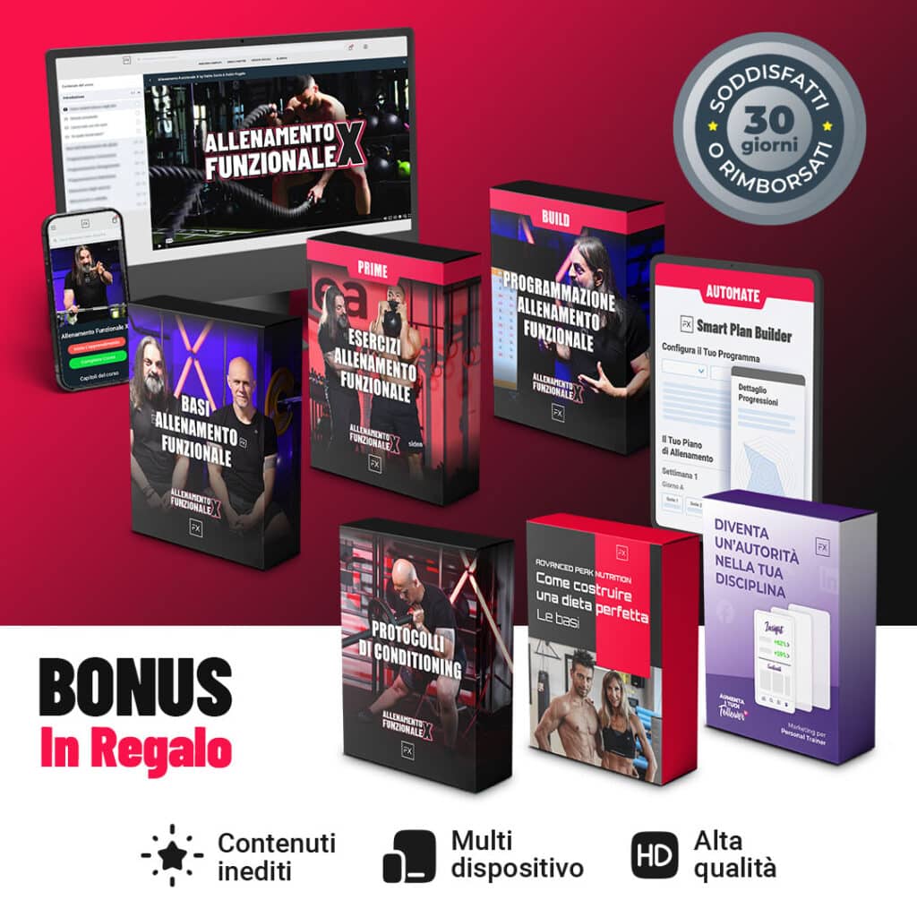 offerta lancio allenamento funzionale x