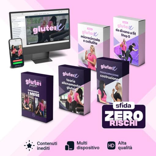 Offerta Speciale 29€ Webinar Glutei by Cristiana Casoni e Virginia Matissek