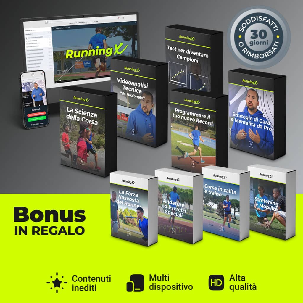 offerta running x by maurizio cito