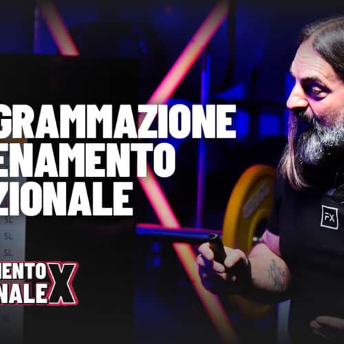 Allenamento Funzionale X-Programmazione – copertina