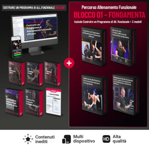 Offerta Lancio Pack Fondamenta Percorso Allenamento Funzionale by Fabio Zonin & Fabio Fogato
